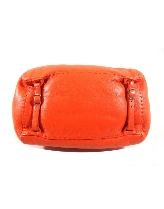 Fendi Selleria Cuir Orange
