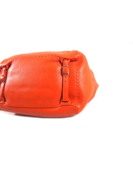 Fendi Selleria Cuir Orange
