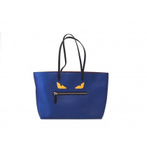 Fendi Monster Pelle Blu