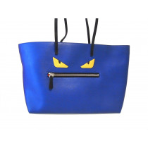 Fendi Monster Pelle Blu