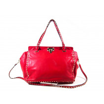 Valentino Rockstud Rotes Leder