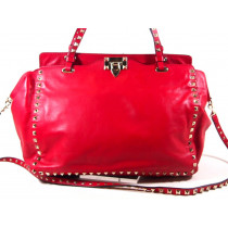 Valentino Rockstud Rotes Leder