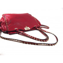 Valentino Rockstud Rotes Leder