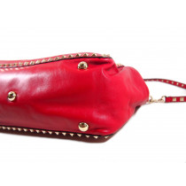 Valentino Rockstud Rotes Leder