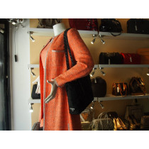 Prada Shopping Tela Vela Nera