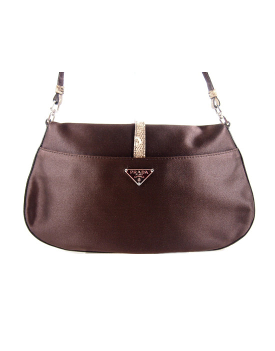 Prada Shopping Tela e Pitone