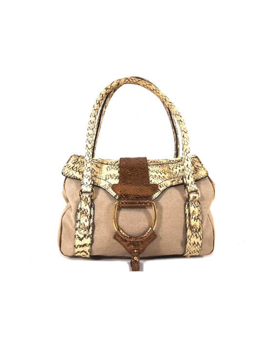 Dolce & Gabbana Shopping Tela e Pitone