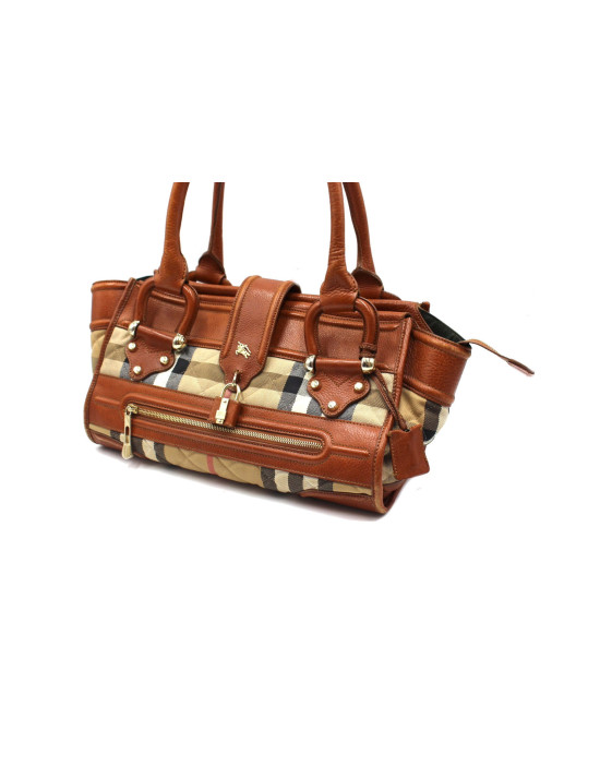 Burberry Shopping Pelle e Check