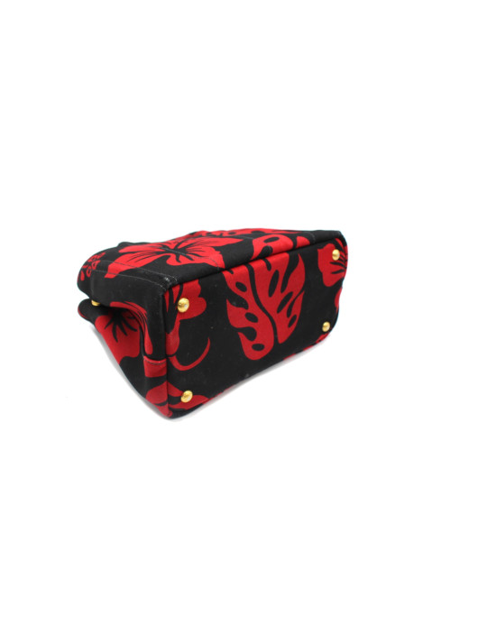 Prada Shopping Tela Rossa e Nera