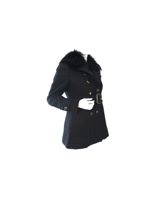 cappotto nero gucci