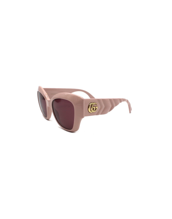 Gucci occhiali Marmont in pelle matelassé - La Belle Epoque