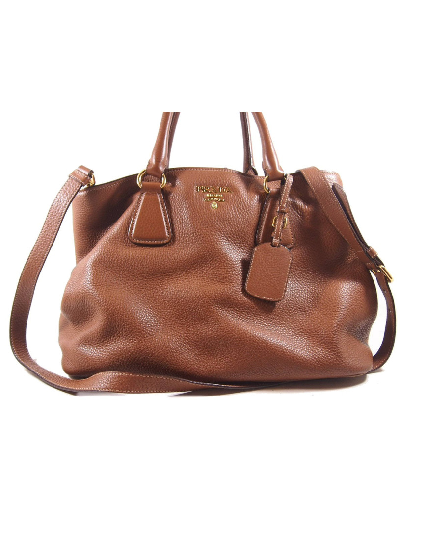 Prada Shopping Pelle Biscotto