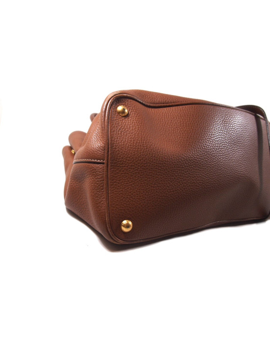 Prada Shopping Pelle Biscotto