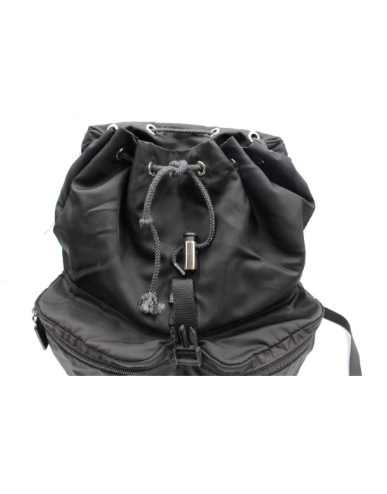 Prada Zaino Tela Vela Nero