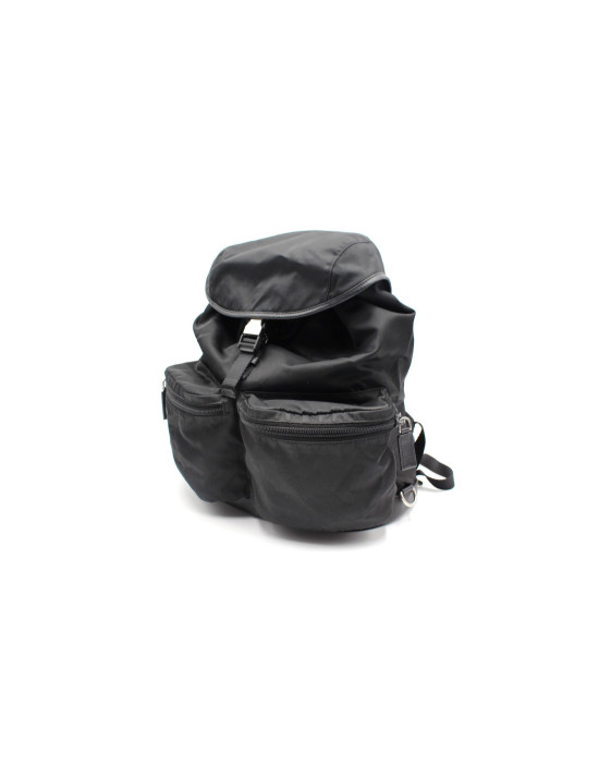 Prada Zaino Tela Vela Nero