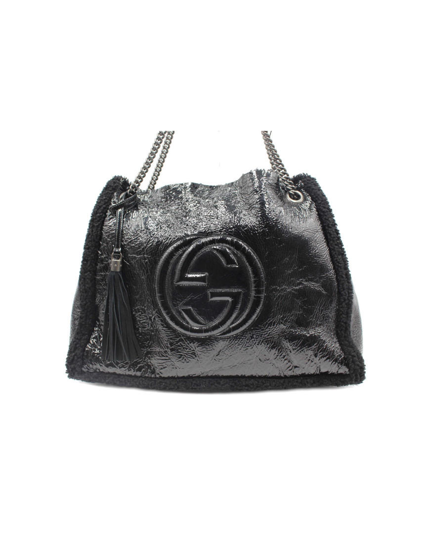 shopper gucci nera