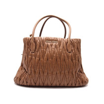 Miu Miu Shopping Pelle Matelasse Beige