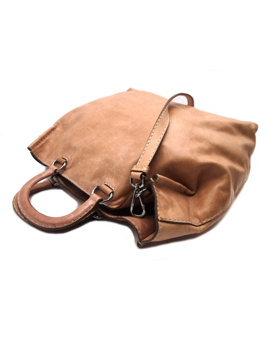 Prada Shopping Pelle Biscotto