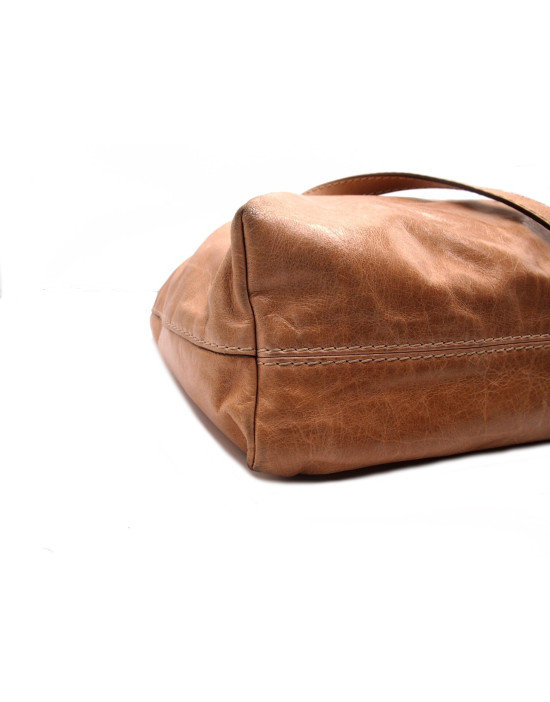 Prada Shopping Pelle Biscotto