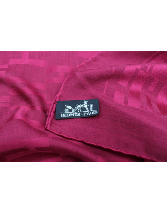 Hermes Sciarpa Bordeaux