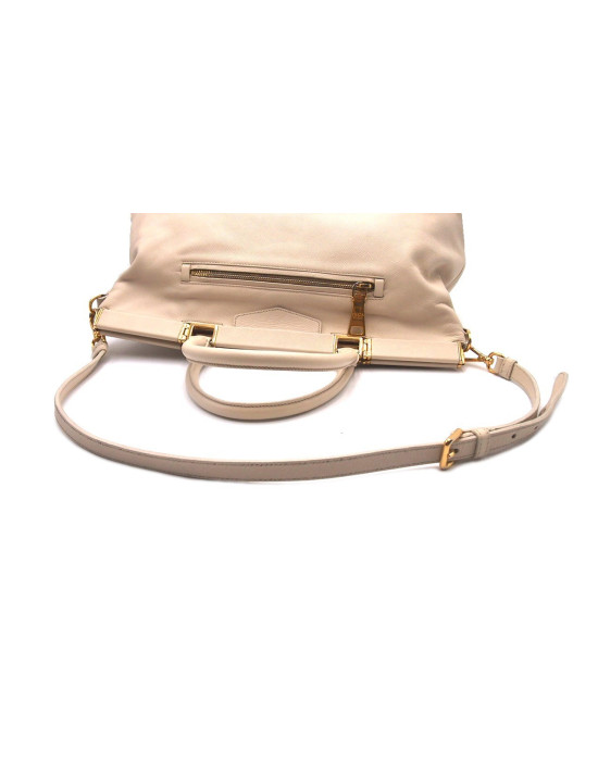 Prada Shopping Pelle Avorio