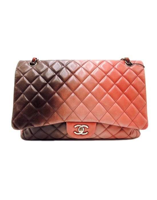 Chanel 2.55 Maxi Jumbo Agnello Tricolor