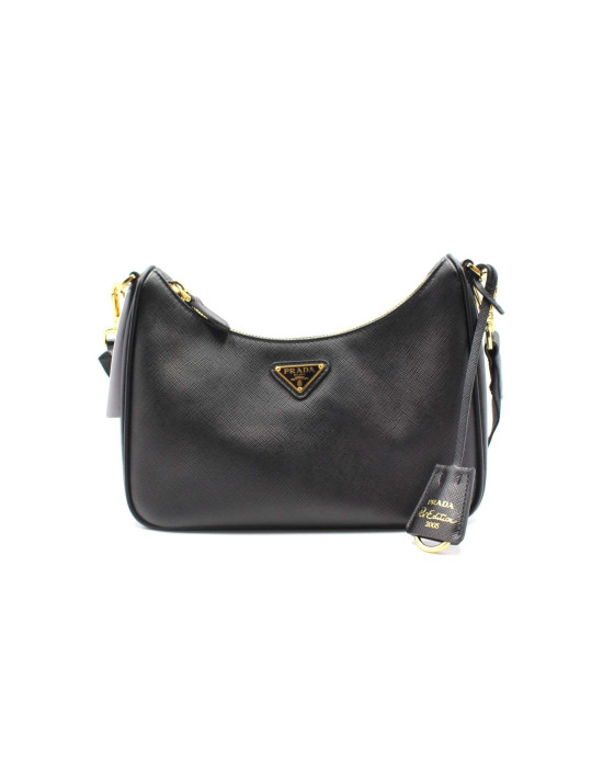 Prada Multi Pochette Re Edition Saffiano Nera