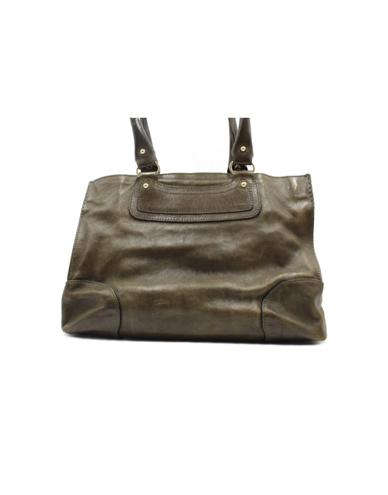 Celine Shopping Pelle Verde