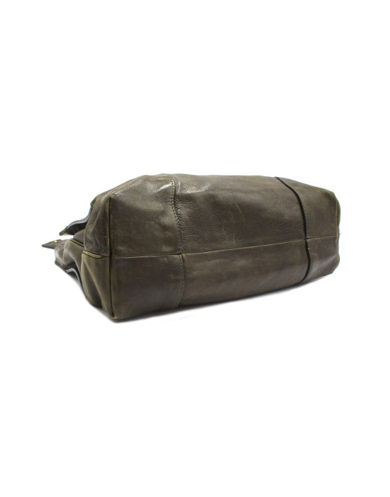 Celine Shopping Pelle Verde