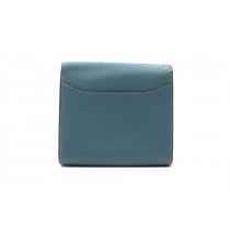 Hermes Constance Portafoglio Blu