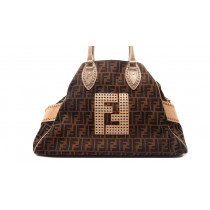 Fendi Shopping Zucca Marrone