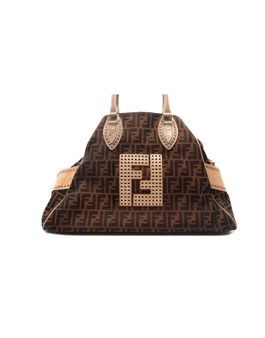 Fendi Shopping Zucca Marrone