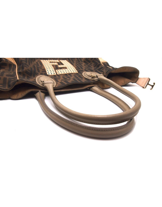 Fendi Shopping Zucca Marrone