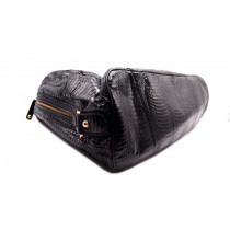 Tod's Shopping Pelle Nera Pitonata