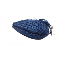 Fendi Chef Mini Rafia Blu