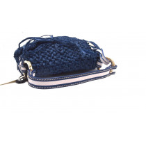 Fendi Chef Mini Rafia Blu