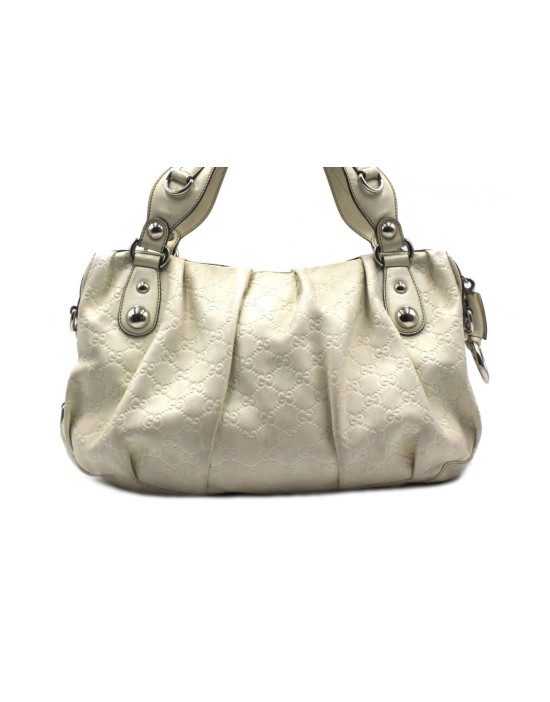 borsa gucci bauletto bianco
