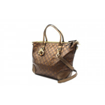 Gucci Shopping Pelle GG Bronzo