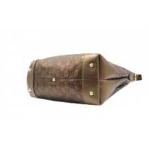 Gucci Shopping Pelle GG Bronzo