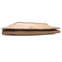 Fendi Shopping Pelle Beige Intrecciata