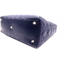 Dior Lady Dior 7 Pelle Blu