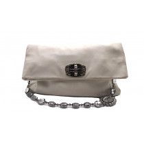 Miu Miu Clutch Pelle Bianca