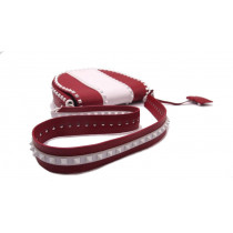 Valentino Tracolla Rockstud Pelle Rossa