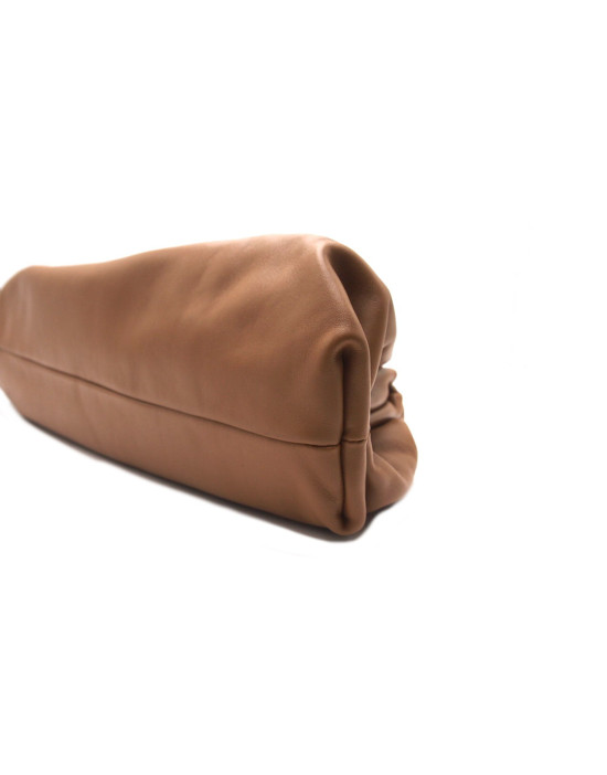 Bottega Veneta Pouch Pelle Caramello