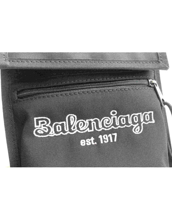 Balenciaga Pochette Tela Nera