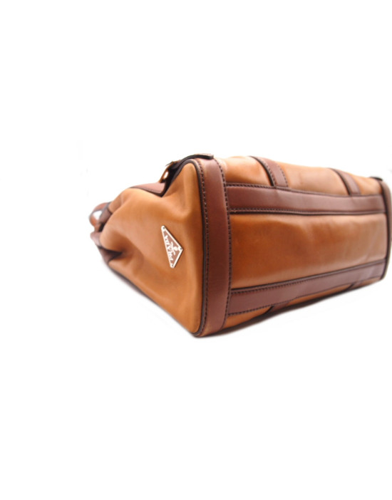 Prada Shopping Pelle Biscotto