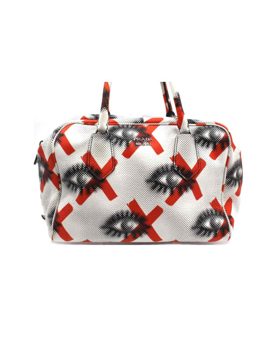 Prada Inside White Leather