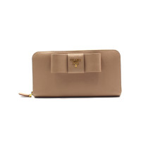 Prada Portafoglio Saffiano Cammeo