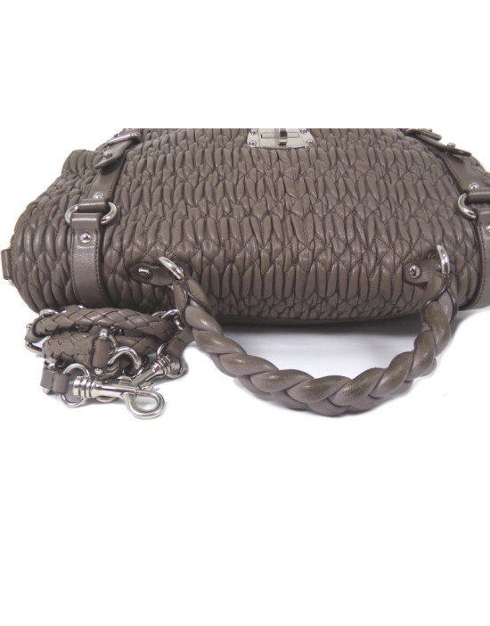 Miu Miu Postina Gauffre Grigia