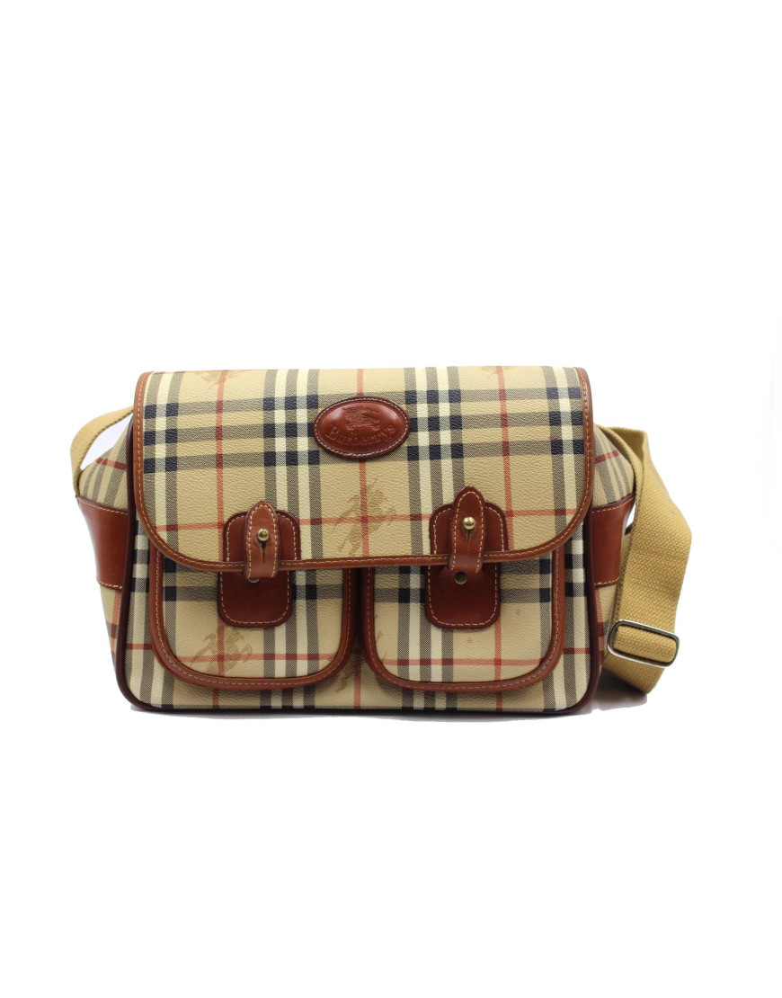 Burberry Camera Case Check Beige